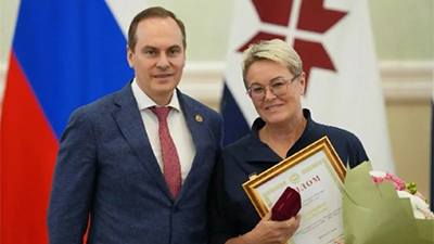 Ольга Викторовна Зеленцова стала лауреатом Государственной премии Республики Мордовия